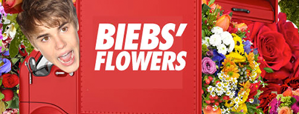 justin bieber eating a flower. Justin Beiber and Your Flower
