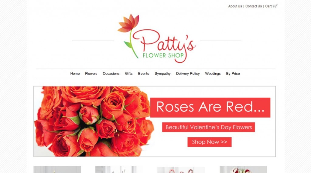 Florist Website - New Banners