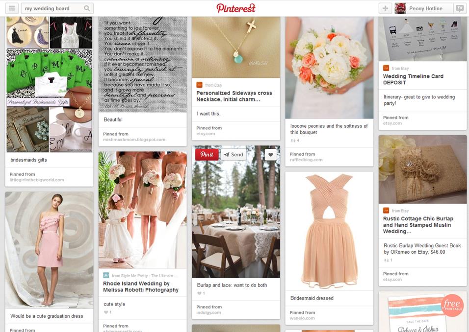 Florist Pinterest Board