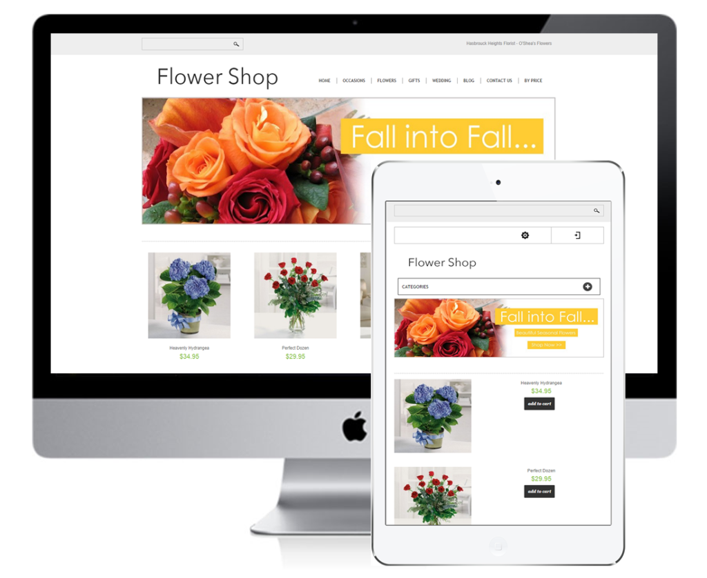 Responsive Florist Website