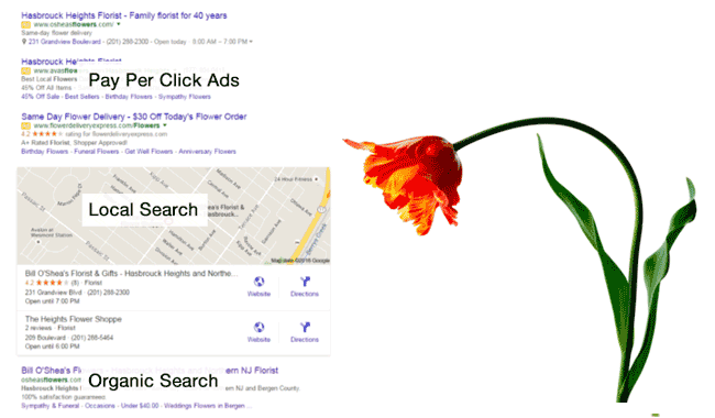 Florist SEO and Florist Online Ads