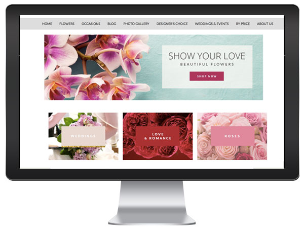 Florist Website Blocks