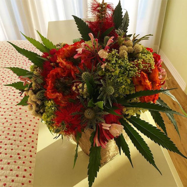 Cannabis-flower-arrangement