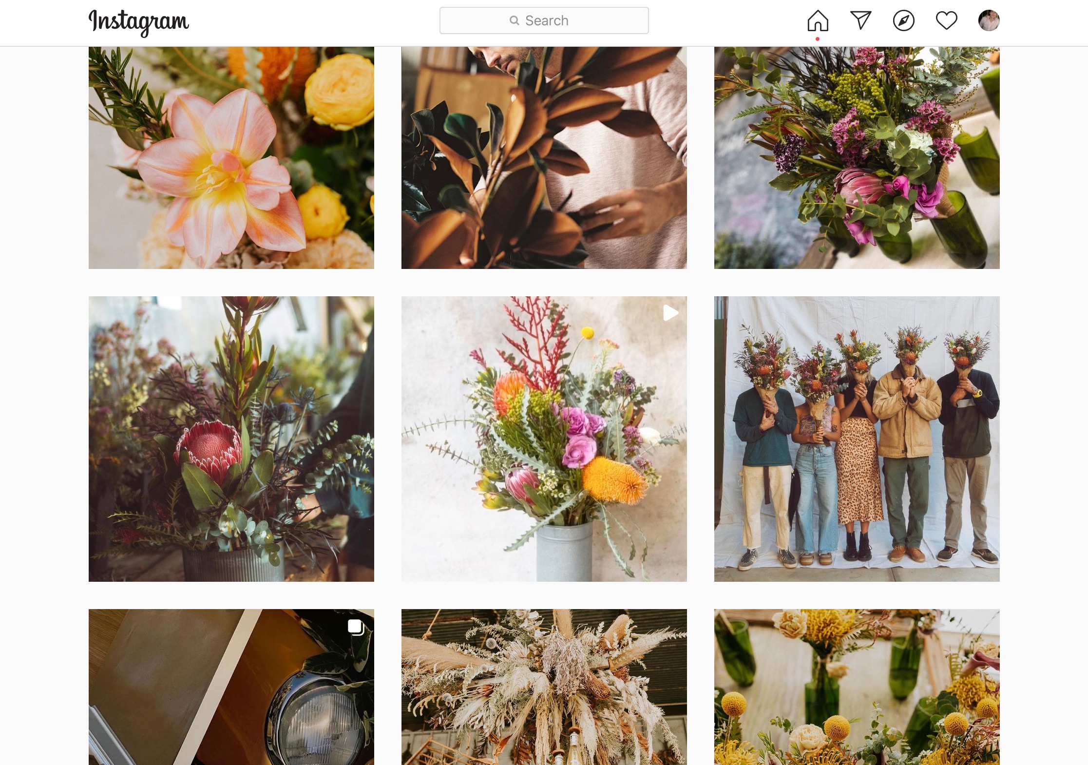 Instagram Video for Florists