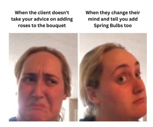 funny florist meme