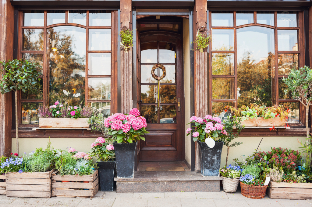 Flowershop Store Front 