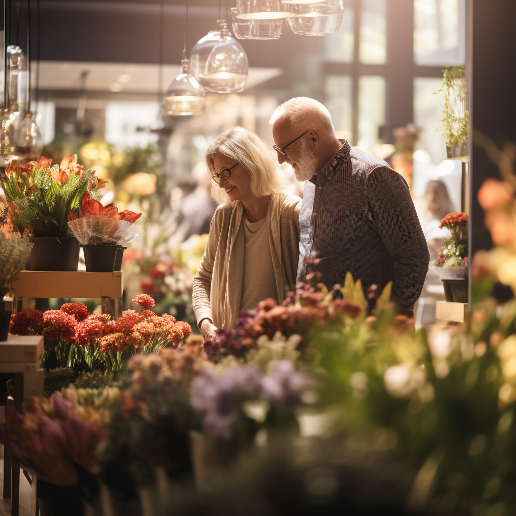 inside flower shops