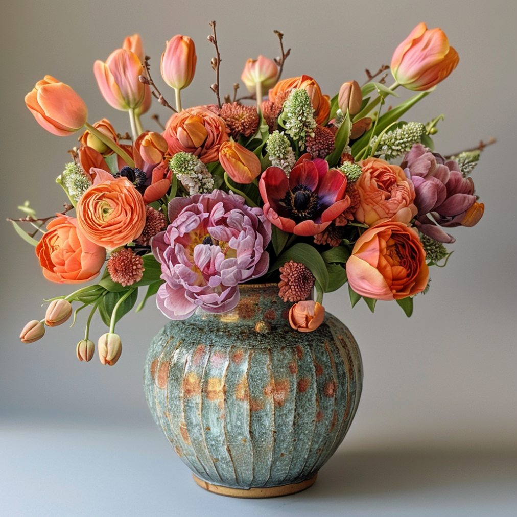 spring-arrangement-uniuque-vase