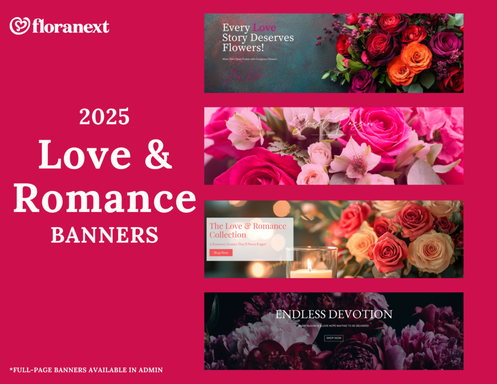 2025 love & Romance Banners